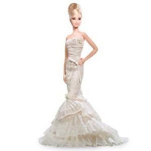 Vera Wang Romanticist Bride Platinum Label Barbie Rare Only 999 Made 