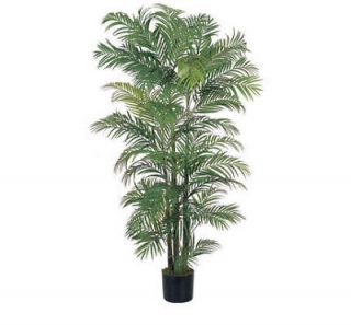 6ft nearly natural areca silk palm tree artificial 6 tropical