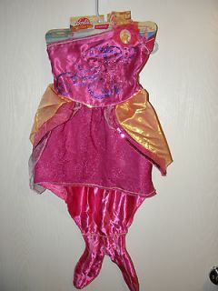barbie in a mermaid tale dress costume 4 6x