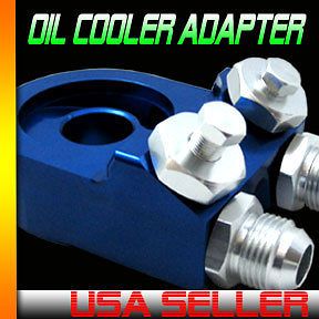 OIL COOLER ADAPTER SANDWICH TURBO t3 t4 Engine Plate Adapter 10 AN 