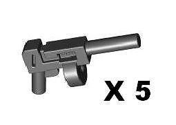 lego 5 tommy guns for batman star wars ww2 minifigs