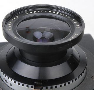 super angulon 90mm f8 in a sinar automatic lens board
