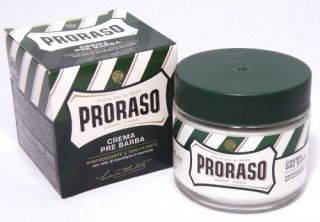 Proraso Eucalyptus & Menthol Pre Shaving Cream 100ml Jar New Formula