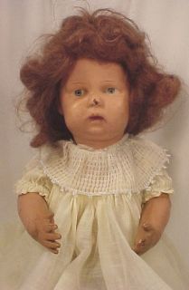 rare antique schoenhut pouty face girl doll good cond time