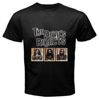 New The Devils Reject Captain Spaulding Rob Zombie Black T Shirt Size 