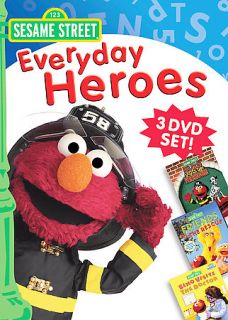 Sesame Street   Everyday Heroes DVD, 2008, 3 Disc Set