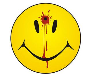 Dead Smiley Face Bullet Hippie Wall Car Vinyl Bumper Sticker Decal S2 