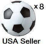 New 8 pcs 36mm SOCCER TABLE football FOOSBALL BALLs Wholesale lot of 8 