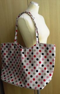 extra large beach tote shoulder bag red gray pink black