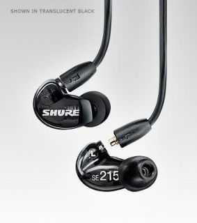 shure in ear live sound monitoring headphones black one day
