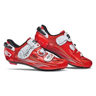 2012 sidi ergo 3 vent carbon road shoes vernice red
