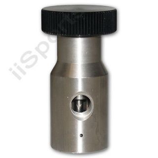Stainless Steel Universal CO2 Gas Fill Station Tank Adapter UFA on/off 