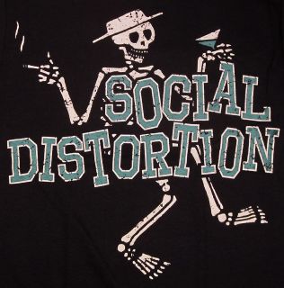 social distortion mens skelly t shirt punk rock new szs