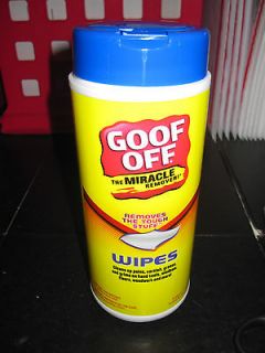 goof off wipes 30 count removes the tough stuff time