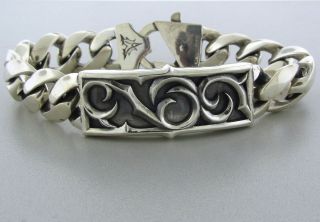 estate stephen webster sterling silver mens bracelet time left $