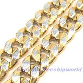 24 best men gift 18k gold gep chain solid necklace