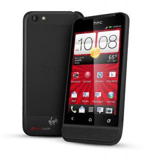   PREPAID (NO CONTRACT) HTC One V, Beats Audio/4GB/Virgin Mobile/Black