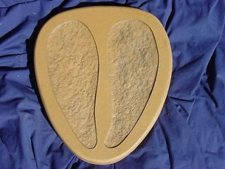   Hoof Foot Print Tracks Concrete Plaster Stepping Stone 14in Mold 1293