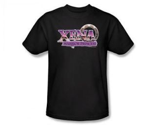 xena warrior princess chakram logo nbc tv show t shirt