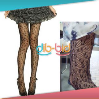   Soft Tights Fashion Leopard Net Pattern Jacquard Pantyhose Stockings