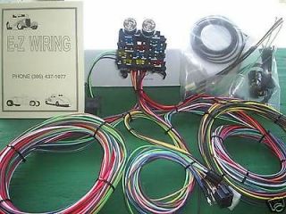 universal 12 circuit street rod wiring harness from ez wiring time 