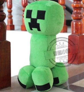   Minecraft Monster 3D Rave Creeper Plush Doll Soft Toy 12 Xmas Gift