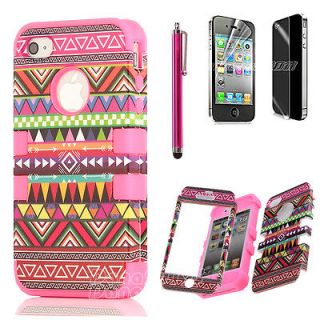 Pen + Tribe Hard 3 Piece Hybrid High Impact Combo Case Cover For 