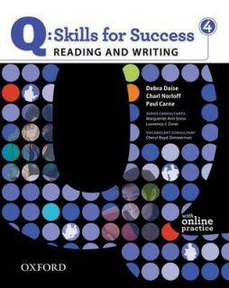 Skills for Success Reading and Writing 4 Student Book wit 