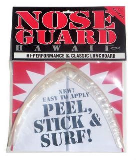 NEW Longboard NOSE GUARD Surfboard Nose Protector, Clear, Protect your 