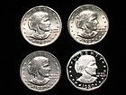 1980 PDS PROOF SUSAN B ANTHONY DOLLAR YEAR SET   SBA $ COINS