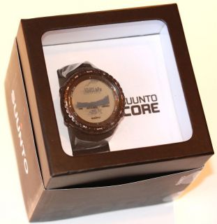 suunto core regular black wristop watch ss014809000 new great feedback