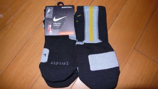 Nike Elite sock 2.0 platinum Olympic Black Yellow Germany SZ L 8 12 