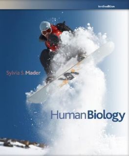 Human Biology by Sylvia S. Mader 2007, Paperback, Revised