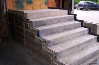 steel pre cast forms for making concrete steps time left
