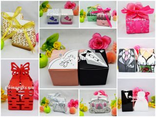   styles wedding gift box favor/candy boxes  worldwide