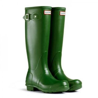hunter original mens tall wellington boots green sizes 3 12