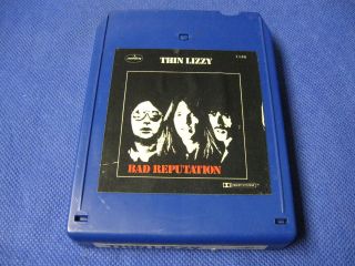 THIN LIZZY 8 TRACK TAPE Bad Reputation TESTED nw pad & splice 