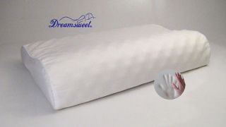 Convoluted Contour Cervical Neck Comfort Memory Foam FIRM Bed Pillow 