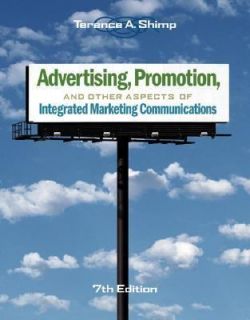   Marketing Communications by Terence A. Shimp 2006, Hardcover