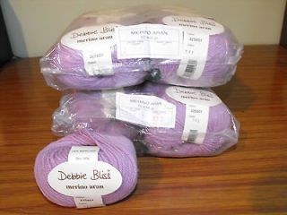 DEBBIE BLISS MERINO ARAN   10x50g BALLS   100% WOOL   SHADE 325601 