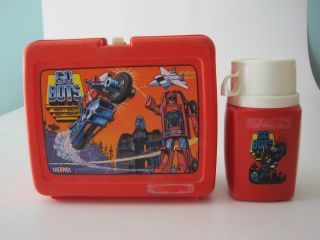 GI JOE Tiger Force Thermos and Cup w/lid GO JOES Lunchbox Heroes*