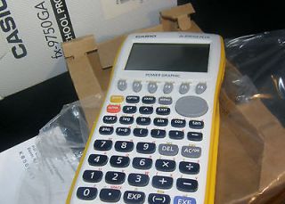 calculator casio fx 9750ga plus graphic calculator time left $