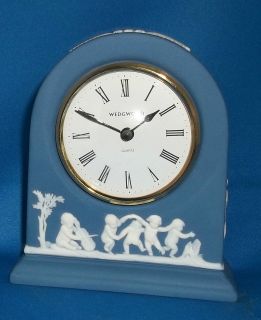 wedgwood 250th anniversary jasperware clock new in box time left