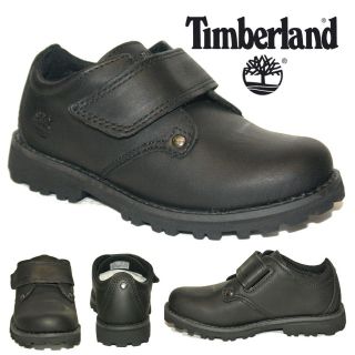 BOYS TODDLERS KIDS TIMBERLAND VELCRO SHOES BOOTS LEATHER DESIGNER 