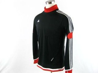 Adidas Predator Mens Small S Soccer Training Top Shirt Jersey Black 
