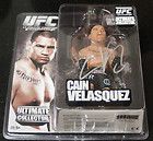 Cain Velasquez signed UFC Round 5 Ultimate collector Figure Fedor 