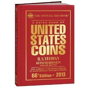 2013 OFFICIAL RED BOOK OF U.S. COINS PRICE GUIDE BOOK (HARD COVER)   W 