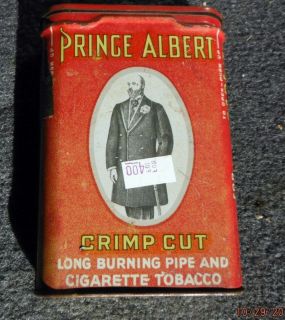   Albert Tin in Tobacco Crimp Cut Antique Vintage 1907 Cigarette Tobacco
