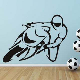 Sports Bike Road Bike Motor Sport Wall Sticker Wall Art Decal 
