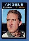 1971 HIGH NUMBERS TOPPS JIM MALONEY 645 EXCELLENT CONDITION
